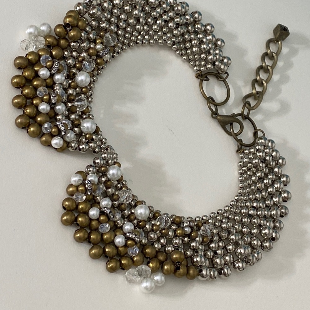 Pam Hiran- Anthropology Retired Collar Necklace